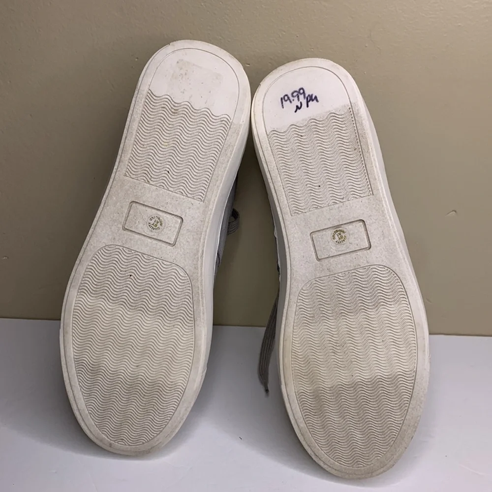 STYLUS Men’s Sneakers Gray Suede Trim SAUNTER Memory Foam Insoles NWT 8 Med